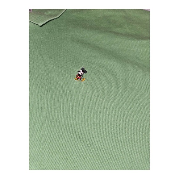 Walt Disney World Polo XL Men's Green Short Sleeve Embroidered Vacation Fun - Picture 5 of 6